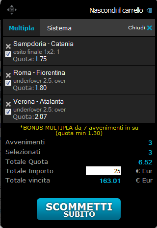 pronostici calcio gratis