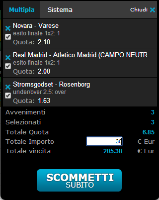 pronostici sabato 24