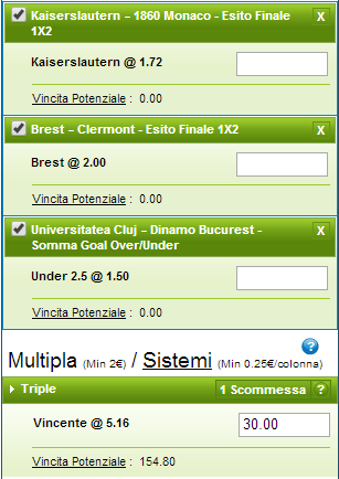 pronostici calcio 04-08-2014