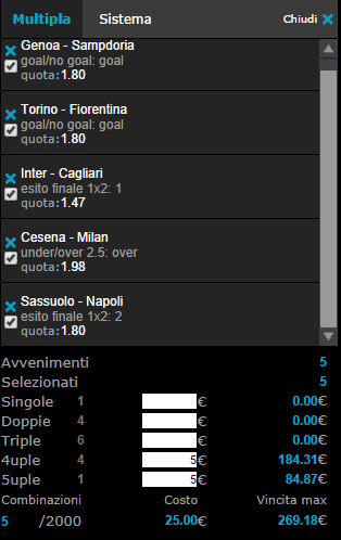 sistema serie a