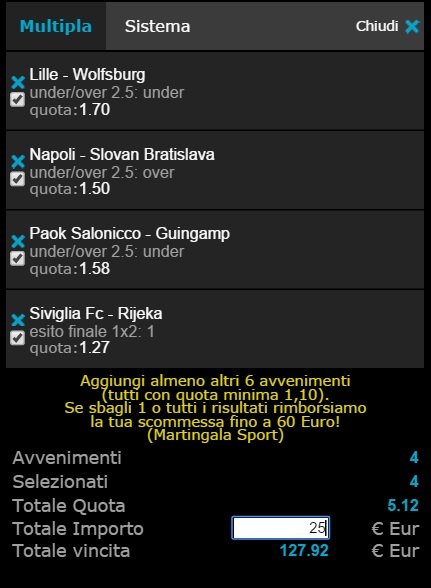 schedina europa league 11-12-2014