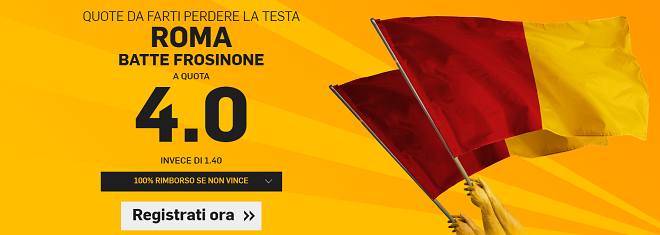 pronostico frosinone roma