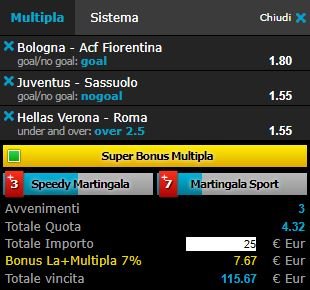 scommesse pronte Serie a 2018-02-04