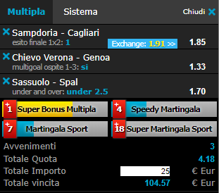 scommesse pronte Serie a 2019-02-24