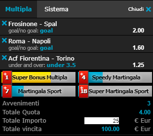 scommesse pronte Serie a 2019-03-31