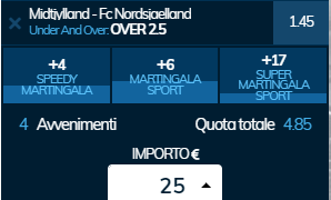 Scommesse vincenti 21-07-19