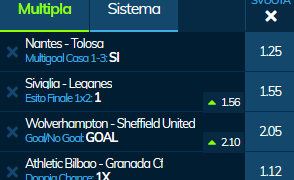 Scommesse vincenti 01-12-19