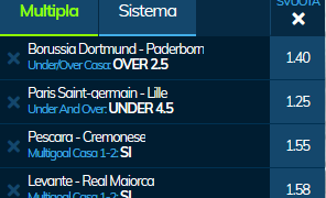 Scommesse vincenti 22-11-19