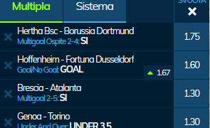 Scommesse vincenti 30-11-19