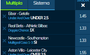 Scommesse vincenti 08-12-19