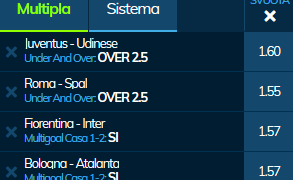 Scommesse vincenti 15-12-19