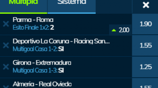 Scommesse vincenti 16-01-20