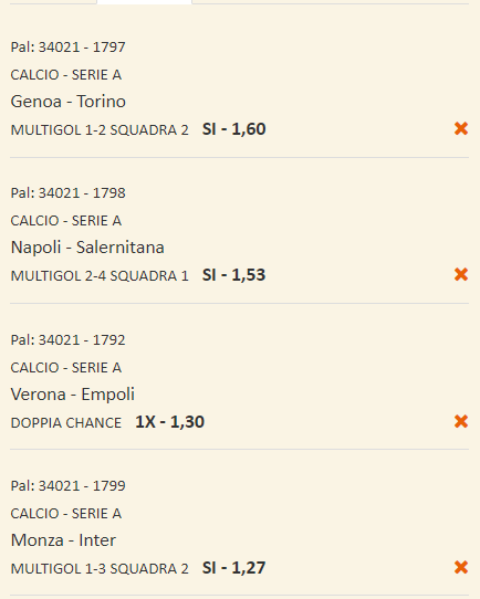 scommesse pronte Serie a 2024-01-14