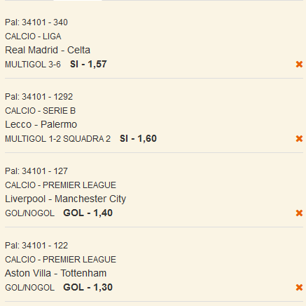 scommesse pronte di oggi 2024-03-10